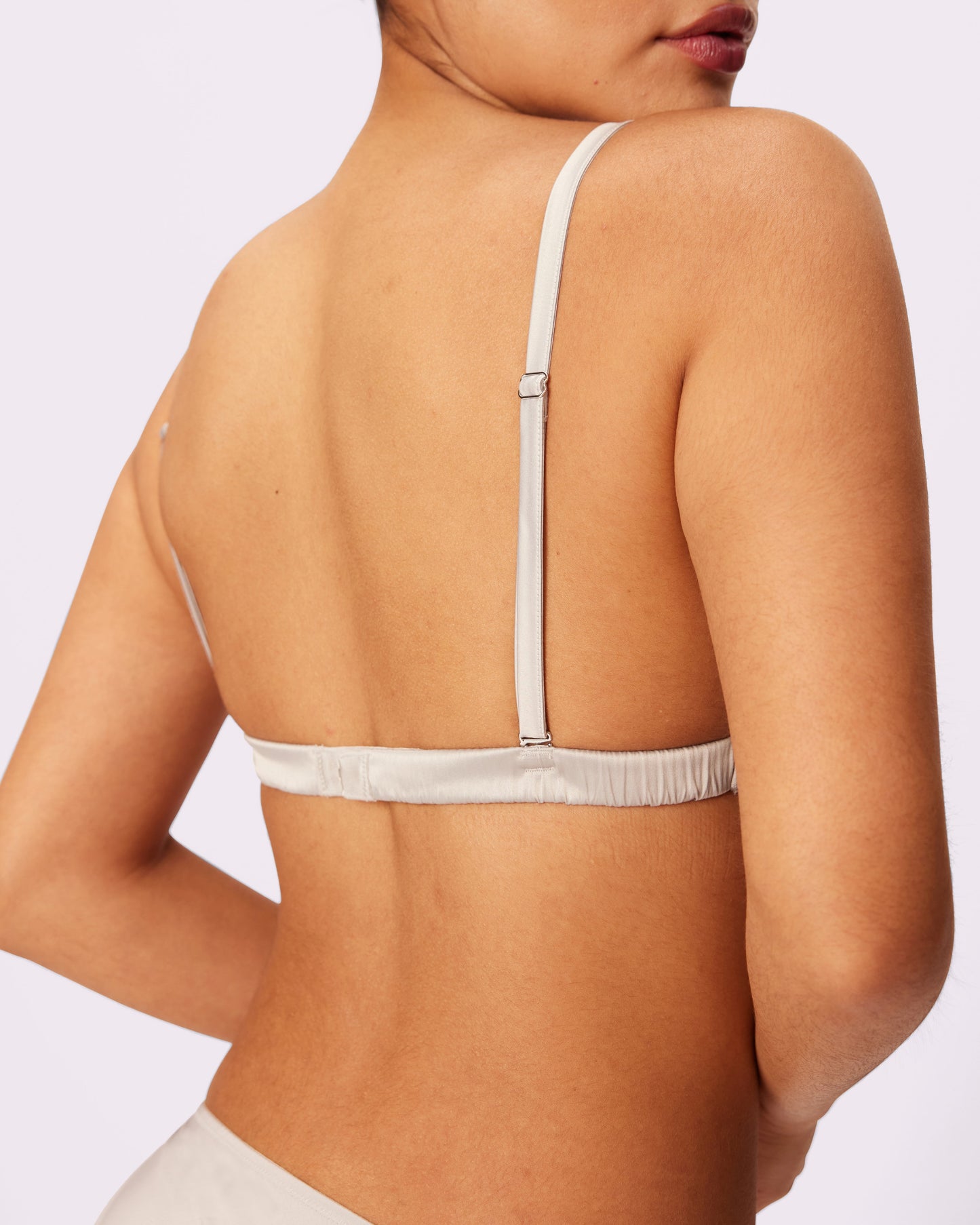 Special Edition Coca-Cola Luminous Glow Triangle Bralette | Glow Satin | Archive (Diet Coke)