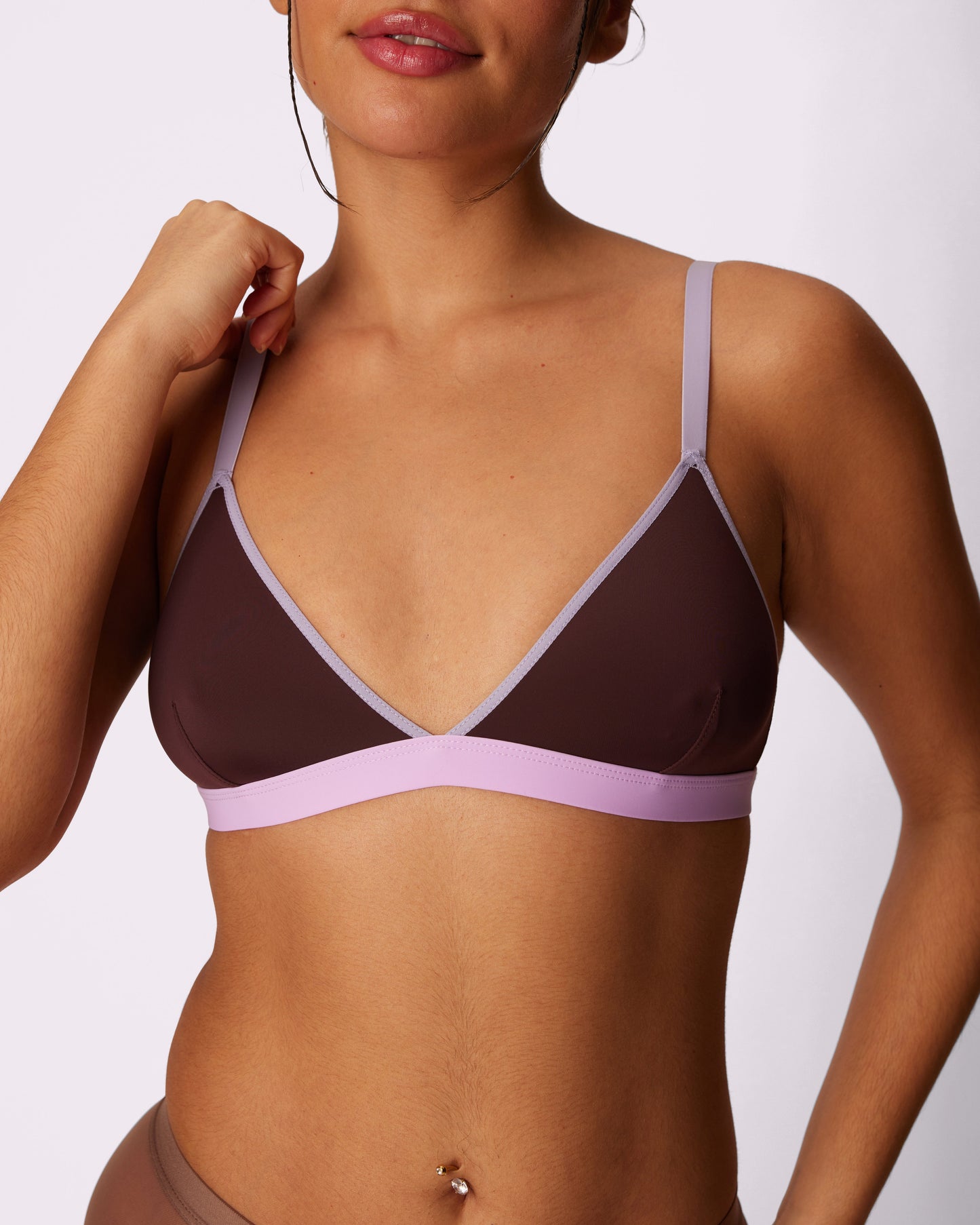 Re:Play Triangle Bralette | Ultra-Soft Re:Play (Eightball)
