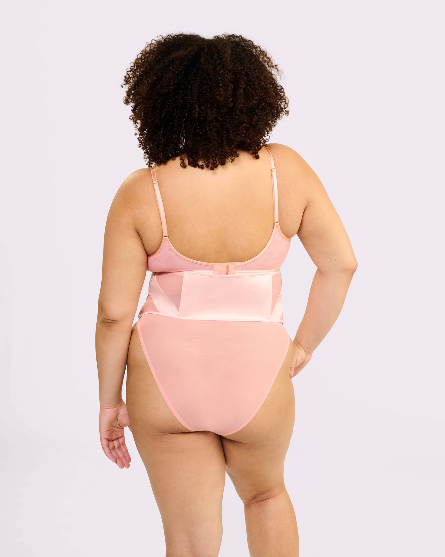 Luxe Sculpt Underbust Corset | Glow Satin (Pink Sands)