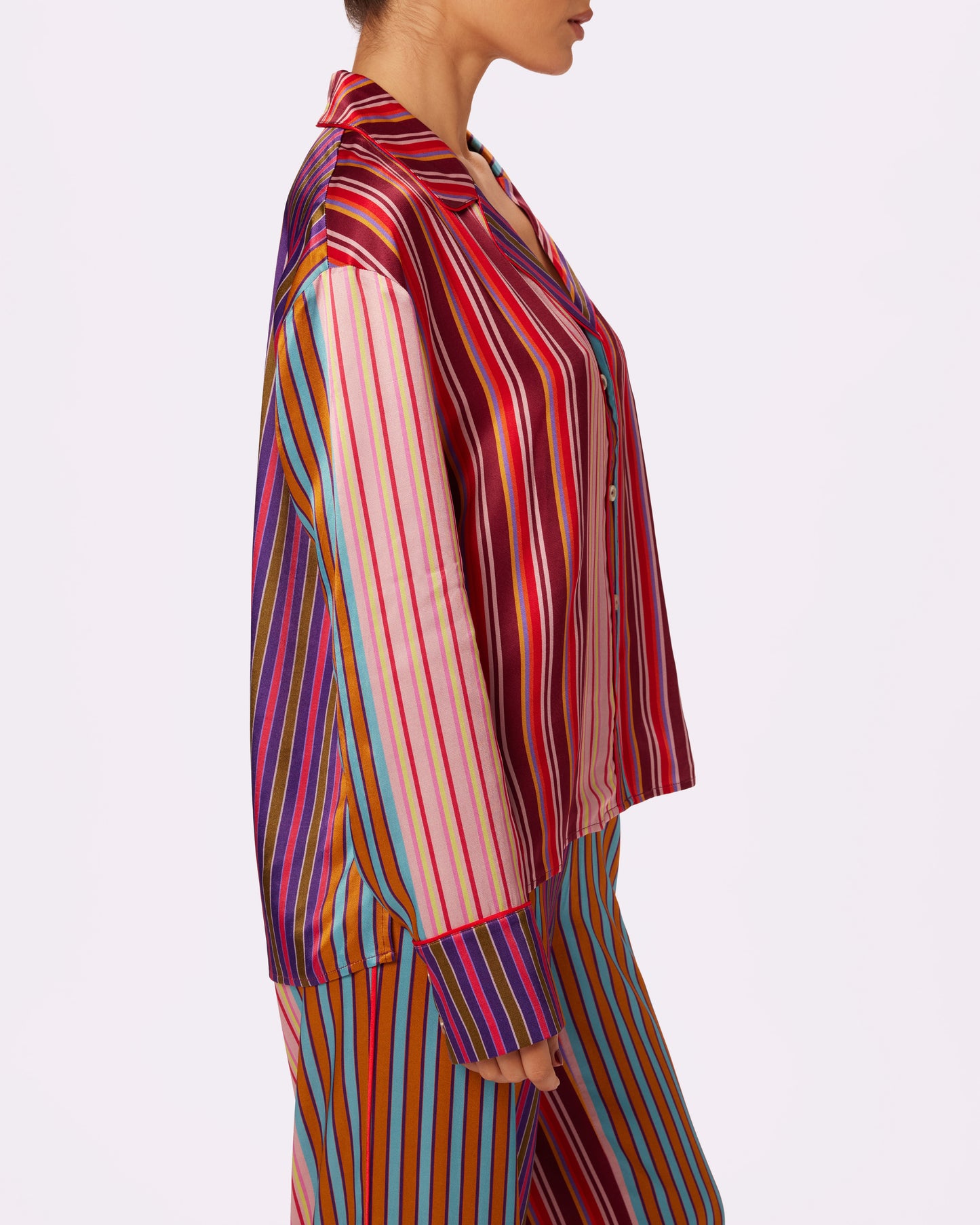 Luxe Dreams Wide Leg Pants | Plush Satin (Hotel Parade)