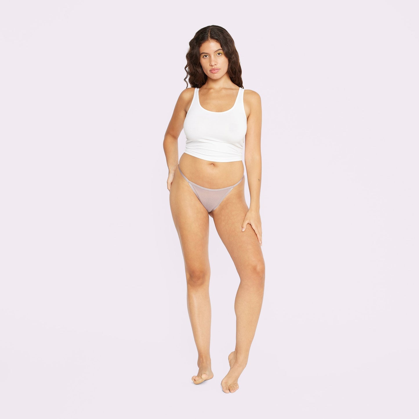 G-String Thong | Silky Mesh | Archive (Sandcastle)