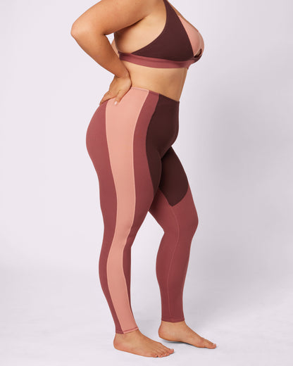 Essential Lush Leggings | Lush Rib (Pretzel)