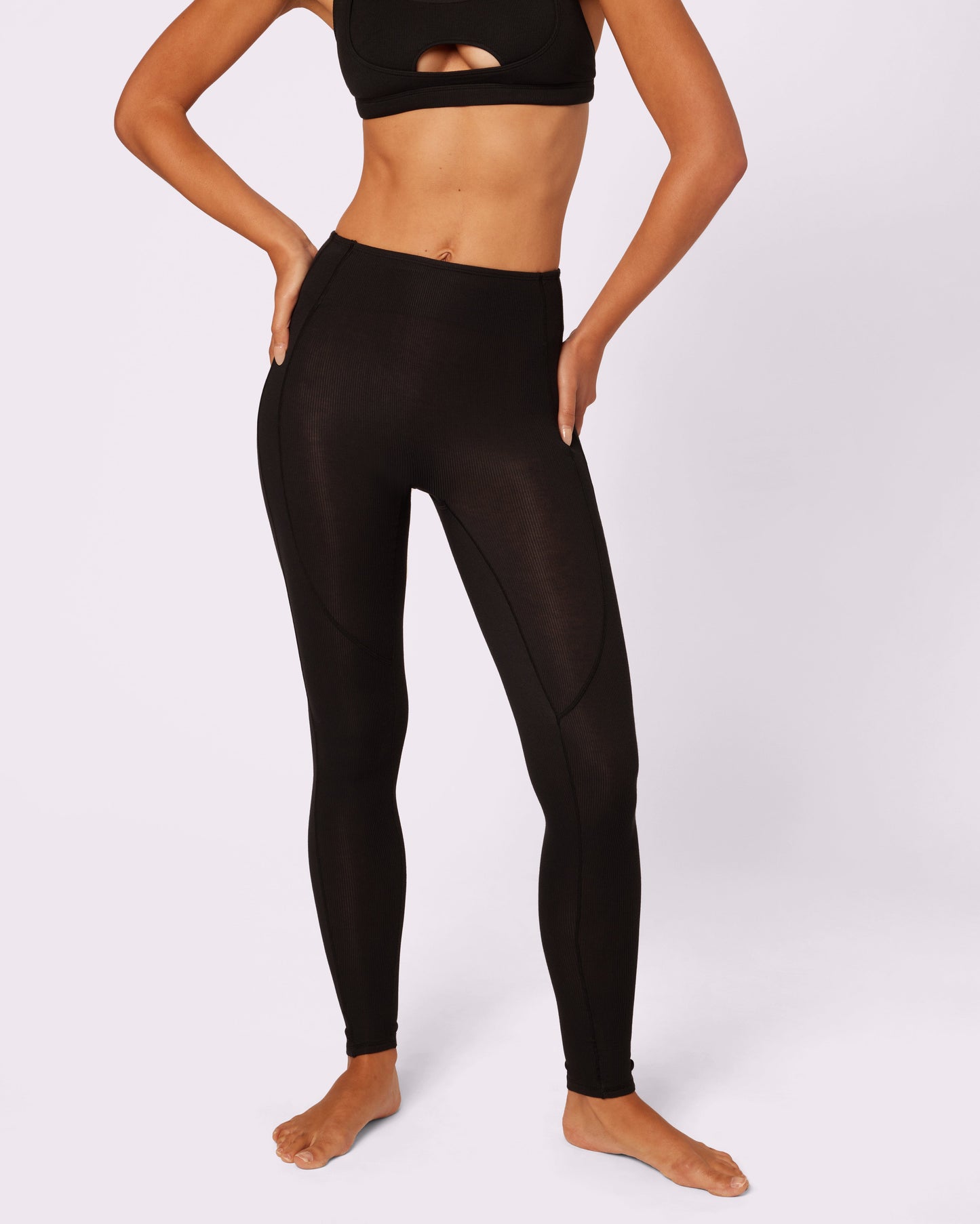 Essential Lush Leggings | Lush Rib (Eightball)