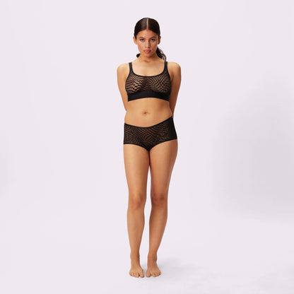High Rise Boyshort | Silky Mesh (IMAGERY 💎🌐)