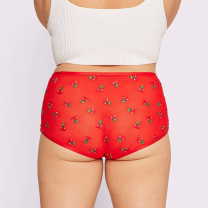 High Rise Boyshort | Silky Mesh (IMAGERY 💎🌐)