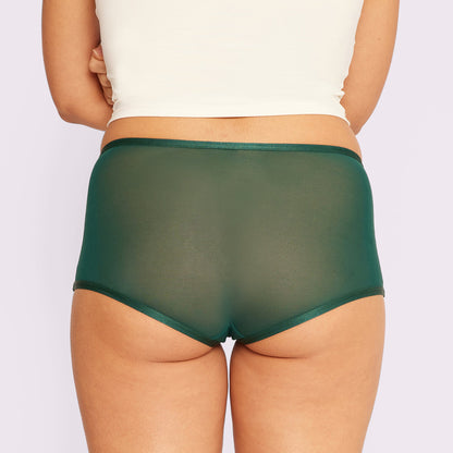 High Rise Boyshort | Silky Mesh (IMAGERY 💎🌐)