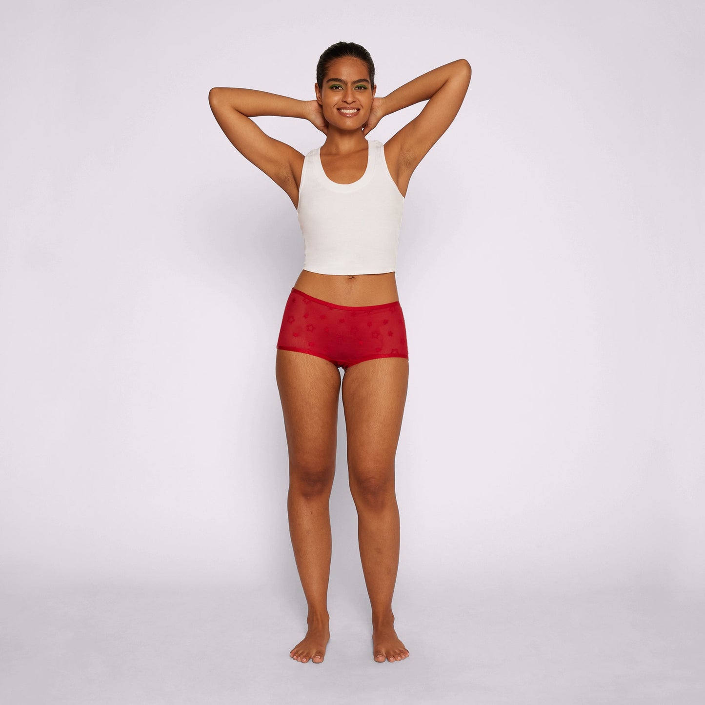 High Rise Boyshort | Silky Mesh (IMAGERY 💎🌐)