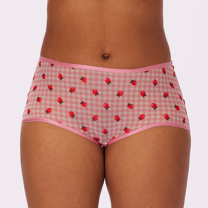 High Rise Boyshort | Silky Mesh (IMAGERY 💎🌐)