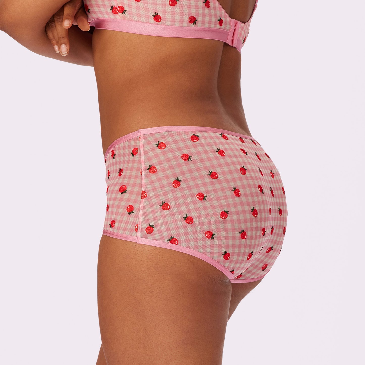 High Rise Boyshort | Silky Mesh (IMAGERY 💎🌐)