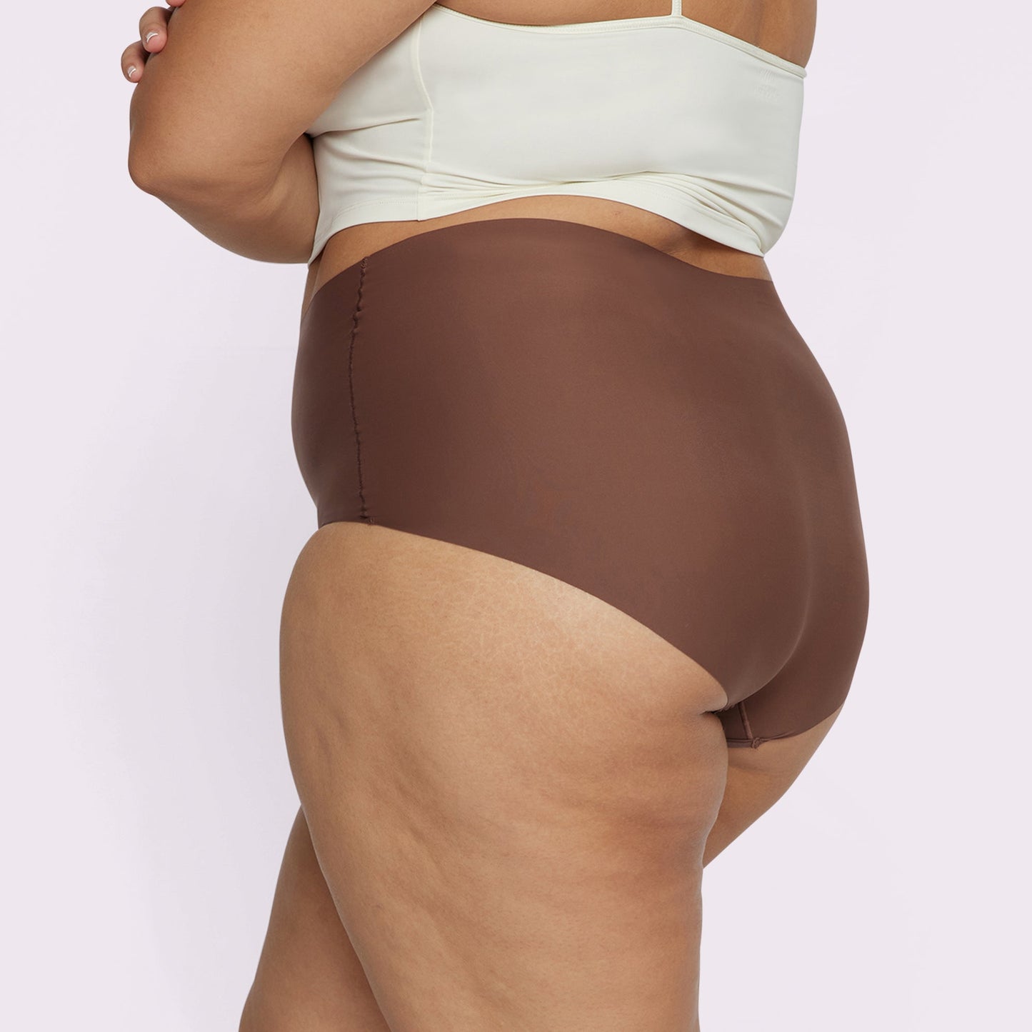 Seamless Sculpt High Rise Boyshort | Seamless Universal | Archive (Coffee Bean)