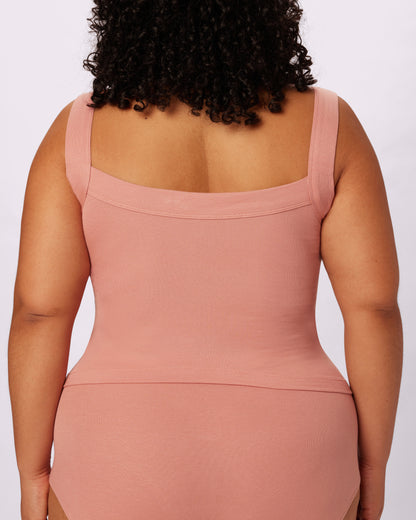Perfect Rib Cami | Lush Rib (Hot Honey)
