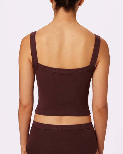 Perfect Rib Cami | Lush Rib (Pony)