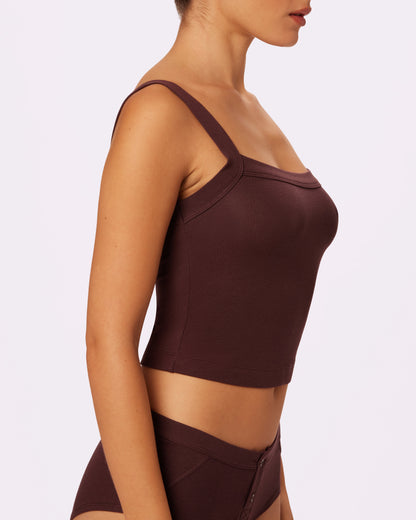Perfect Rib Cami | Lush Rib (Pony)