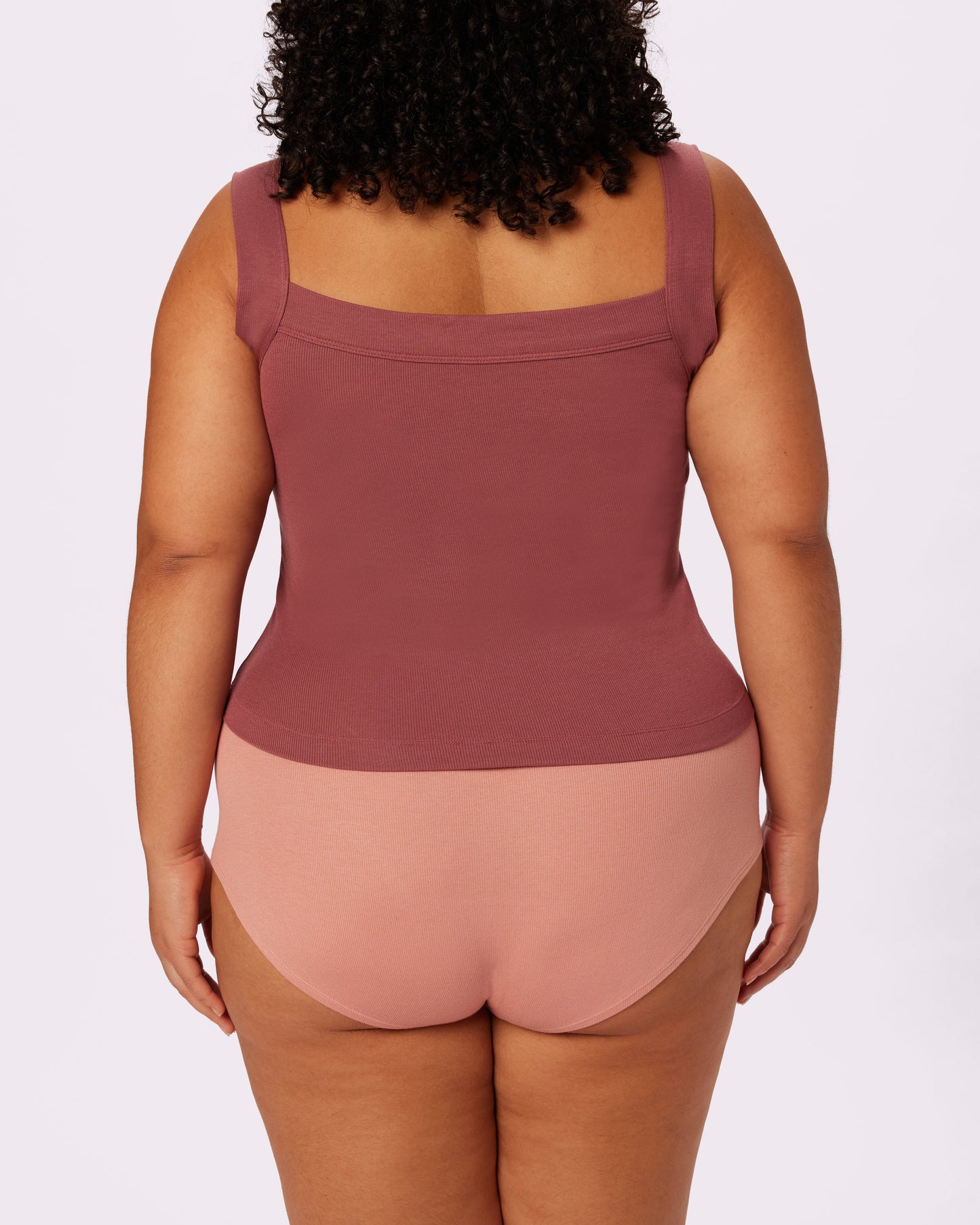 Perfect Rib Cami | Lush Rib (Roseglow)