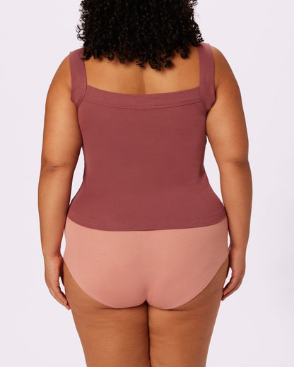 Perfect Rib Cami | Lush Rib (Roseglow)