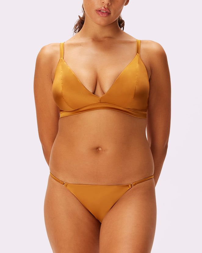 Satin Shine Cheeky | Glow Satin (Burnt Gold)