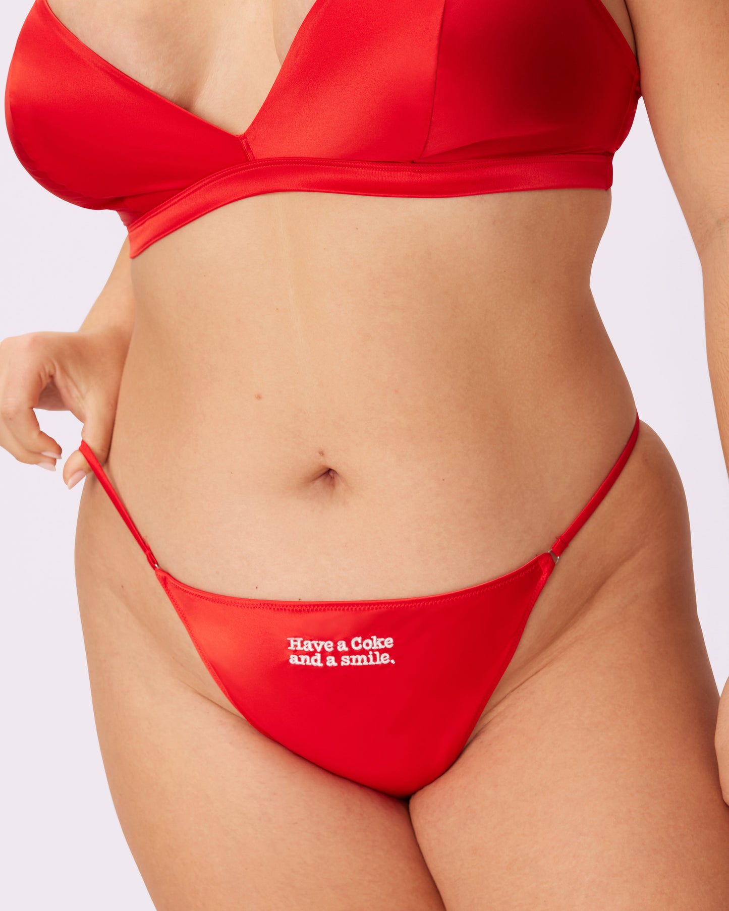 Special Edition Coca-Cola Satin Shine Cheeky | Glow Satin | Archive (Coke Red)