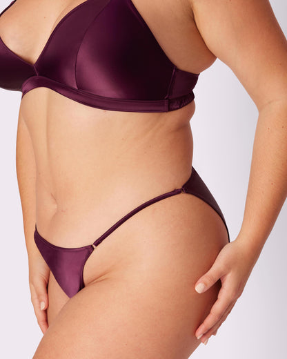 Satin Shine Cheeky | Glow Satin | Archive (Grape)