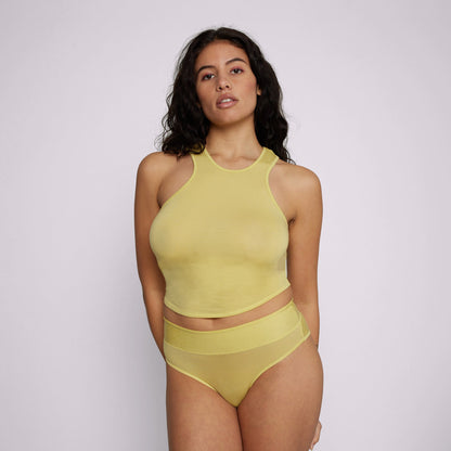 Cloud Crewneck Tank | SuperSoft | Archive ( Honeydew)