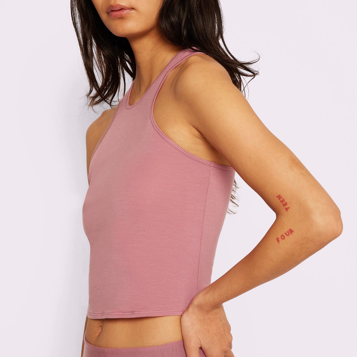 Cloud Crewneck Tank | SuperSoft | Archive (Rose Petal)