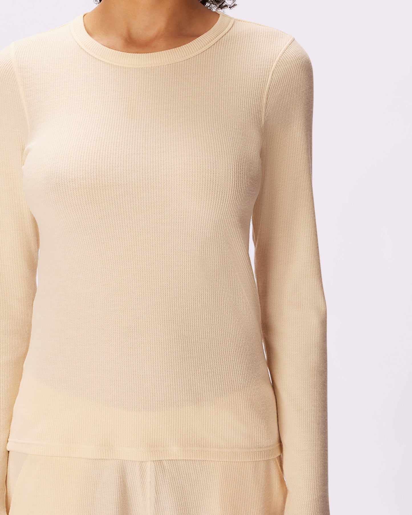 Layering Longsleeve | Cozy Waffle | Archive (Creme Brulee)