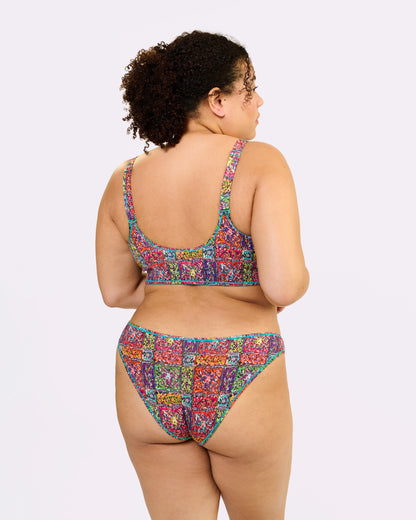 Vintage High Cut Cheeky | New:Cotton (Bandana)