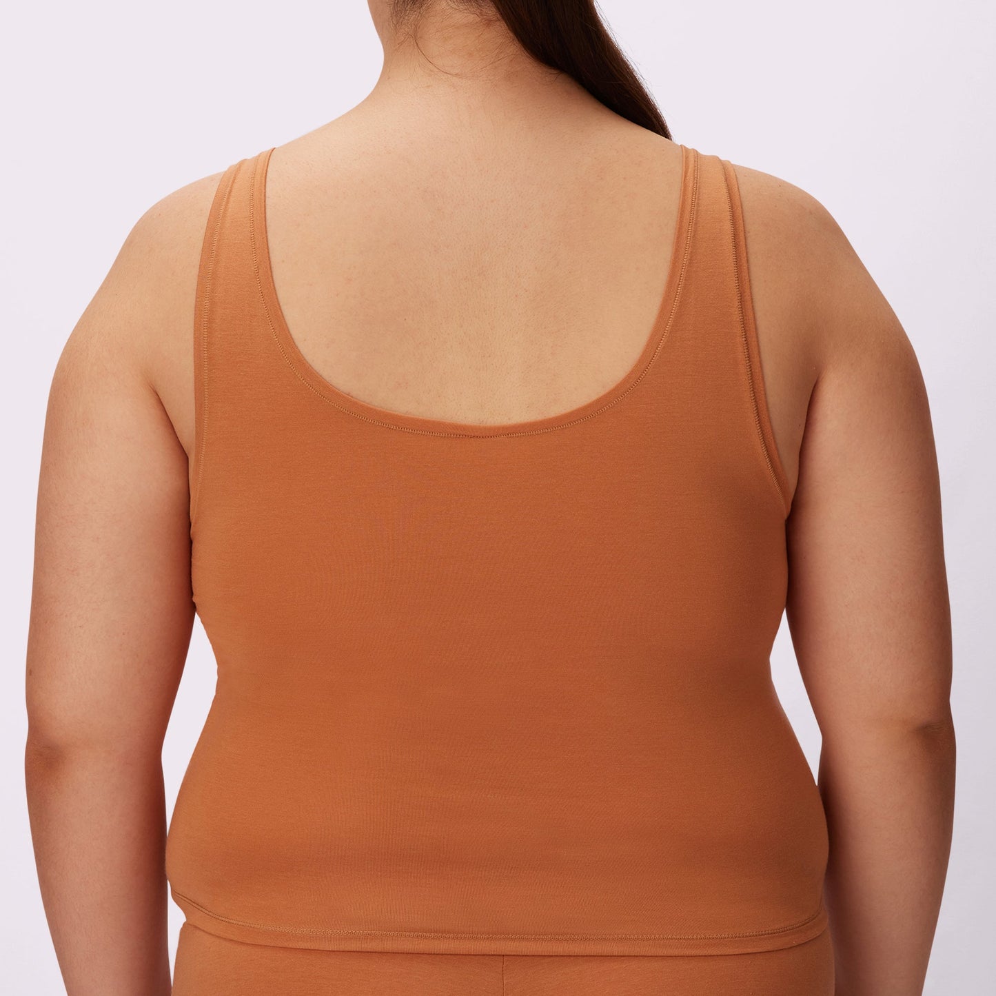 Vintage Essential Scoop Tank | New:Cotton | Archive (Toast)