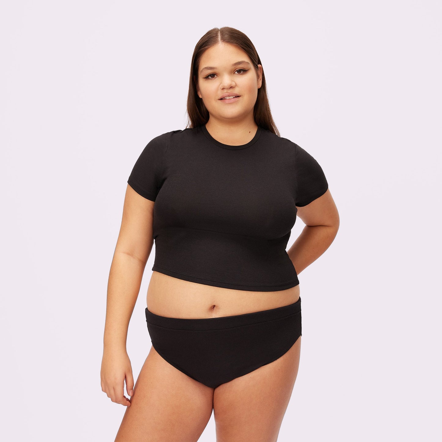 Lush Sculpt Crop Tee | Lush Rib | Archive ( Eightball)
