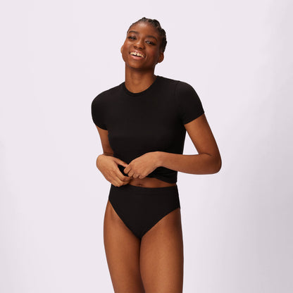 Lush Sculpt Crop Tee | Lush Rib | Archive ( Eightball)