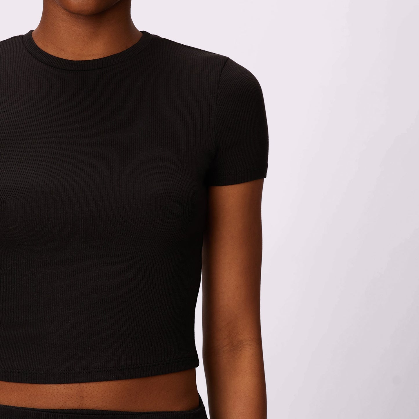 Lush Sculpt Crop Tee | Lush Rib | Archive ( Eightball)