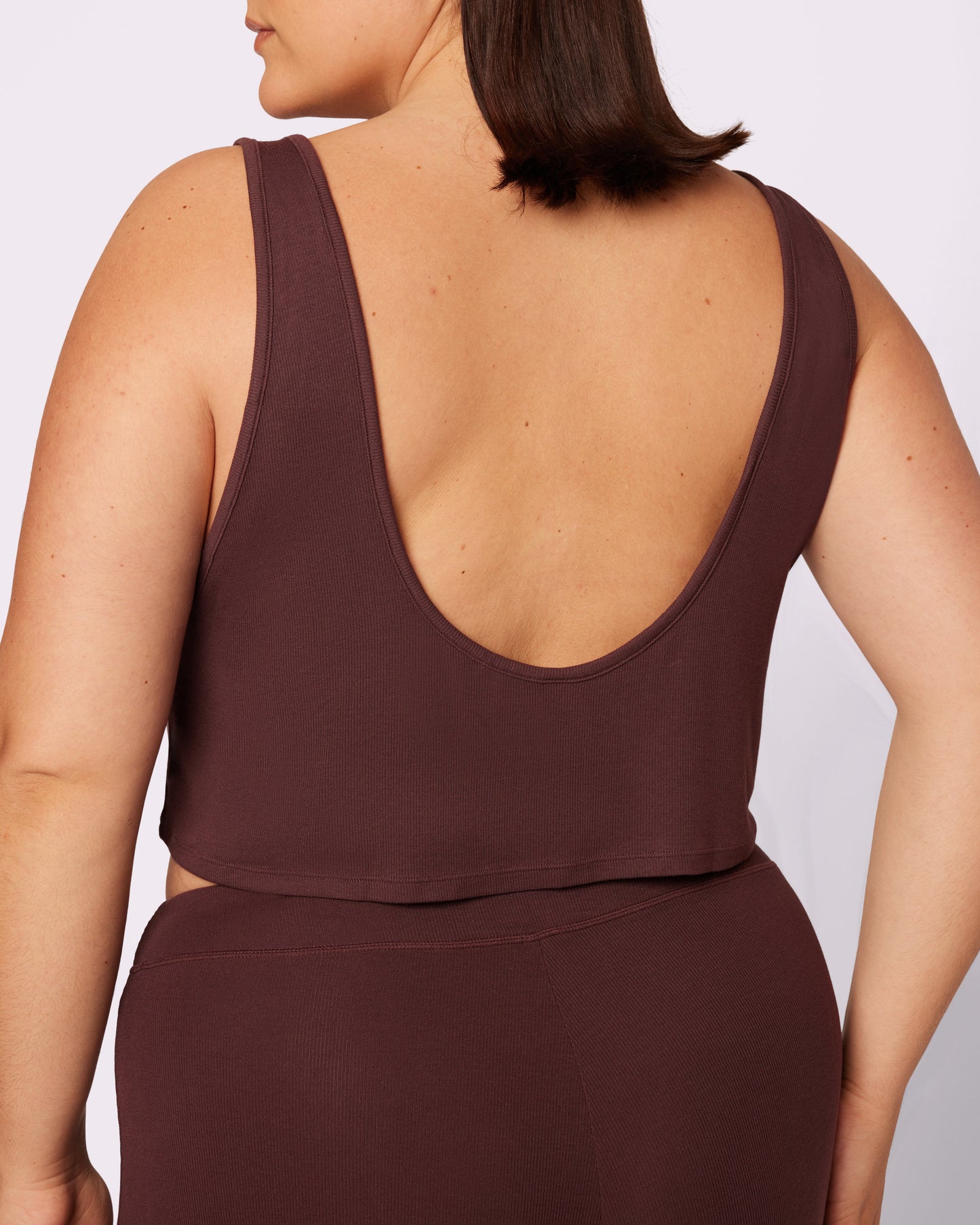 Perfect Rib Easy Crop Tank | Lush Rib (Pony)