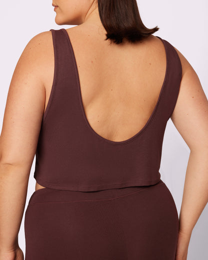 Perfect Rib Easy Crop Tank | Lush Rib (Pony)