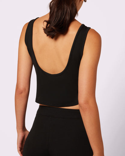 Perfect Rib Easy Crop Tank | Lush Rib (Eightball)