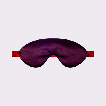 Sleep Mask | Luxe Satin | Archive (Eightball with Embroidery)