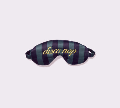Sleep Mask | Luxe Satin | Archive (Eightball with Embroidery)