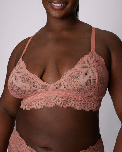 Perfect Lace Triangle Bralette | Soft Lace | Archive (Eightball)