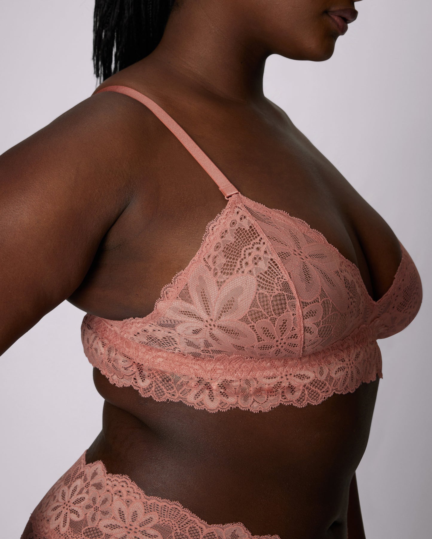 Perfect Lace Triangle Bralette | Soft Lace | Archive (Eightball)