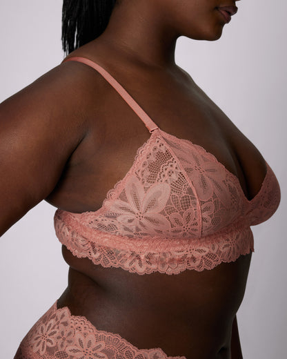 Perfect Lace Triangle Bralette | Soft Lace | Archive (Eightball)