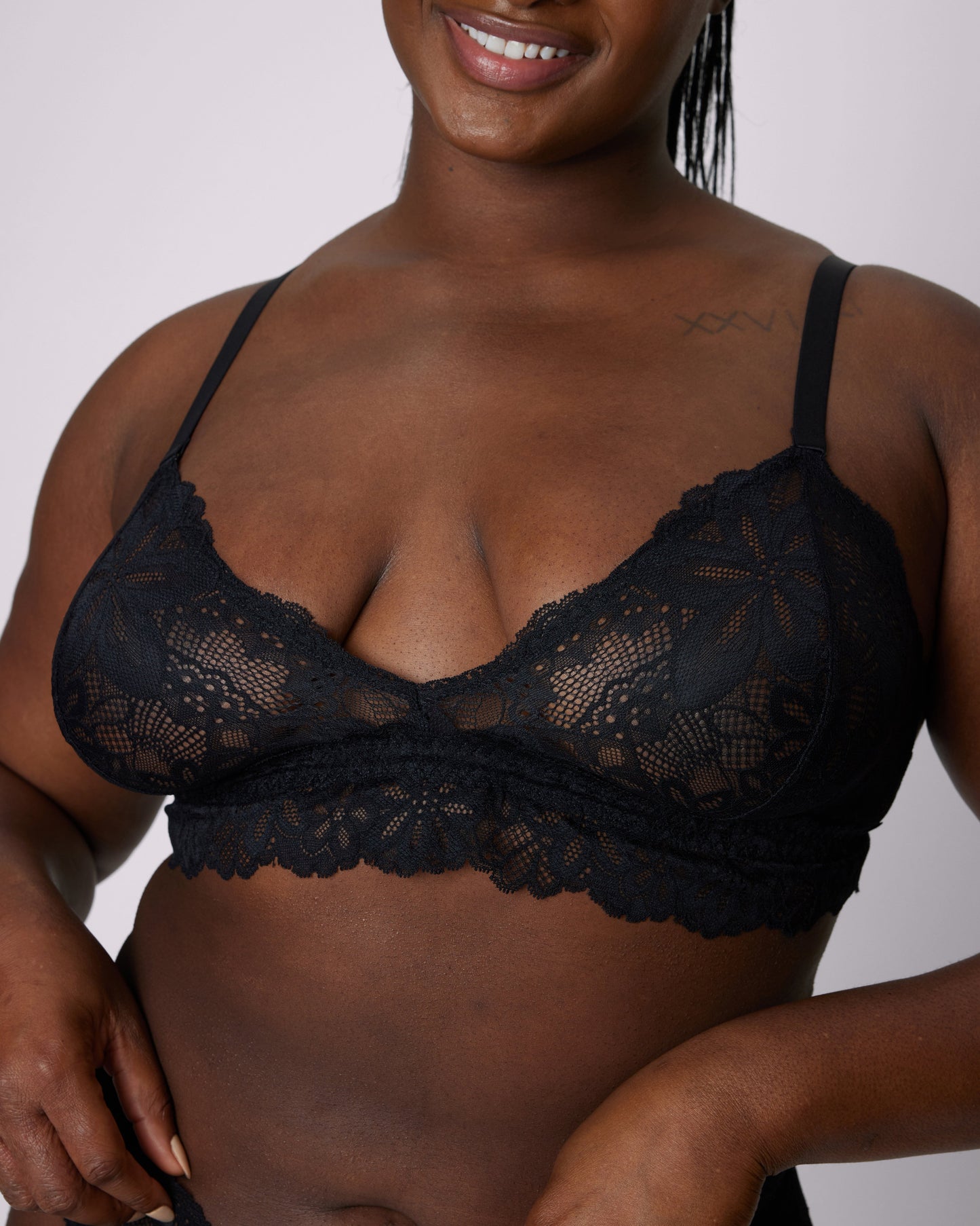 Perfect Lace Triangle Bralette | Soft Lace | Archive (Eightball)