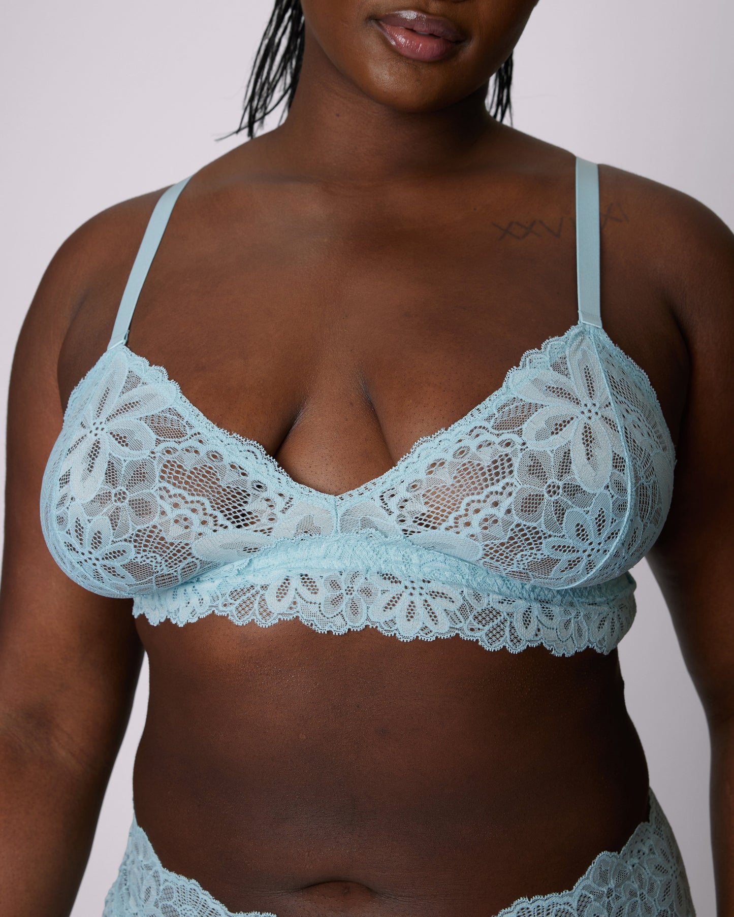 Perfect Lace Triangle Bralette | Soft Lace | Archive (Eightball)