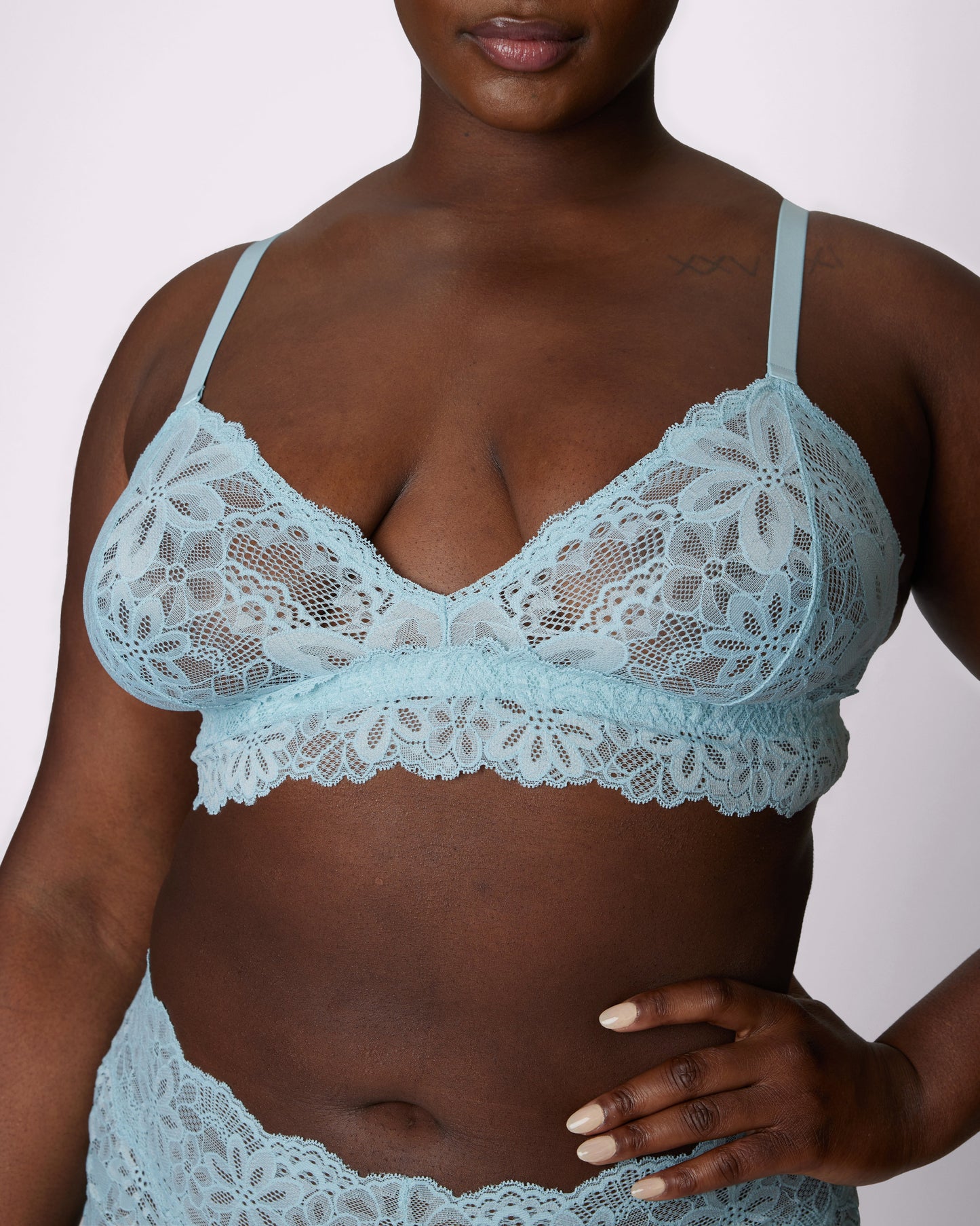 Perfect Lace Triangle Bralette | Soft Lace | Archive (Eightball)