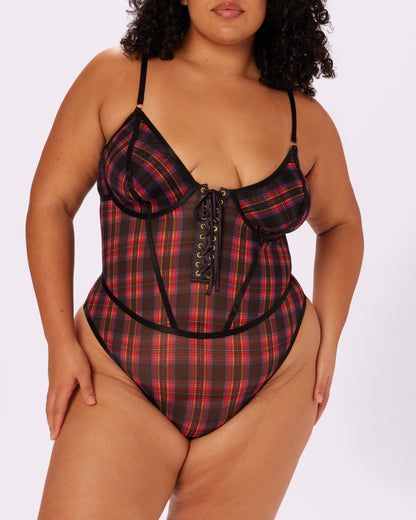 Betsey Johnson Sheer Sculpt Convertible Sleeve Bodysuit | Silky Mesh (Betsey)