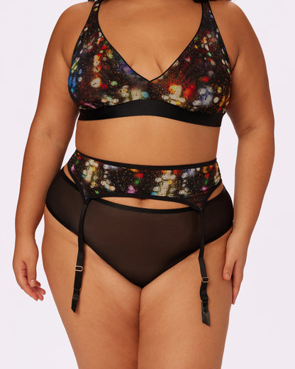 Sheer Support Garter Belt | Silky Mesh| Archive (Cruise Control)