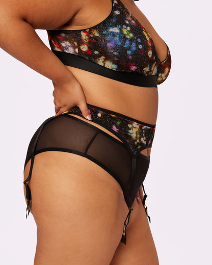 Sheer Support Garter Belt | Silky Mesh| Archive (Cruise Control)