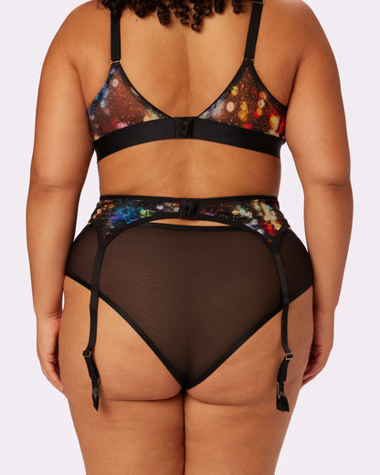 Sheer Support Garter Belt | Silky Mesh| Archive (Cruise Control)