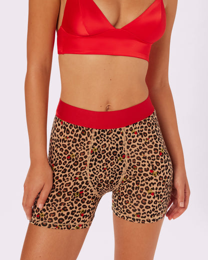 Betsey Johnson Free Comfort Boxer Brief | New:Cotton (Heartthrob)