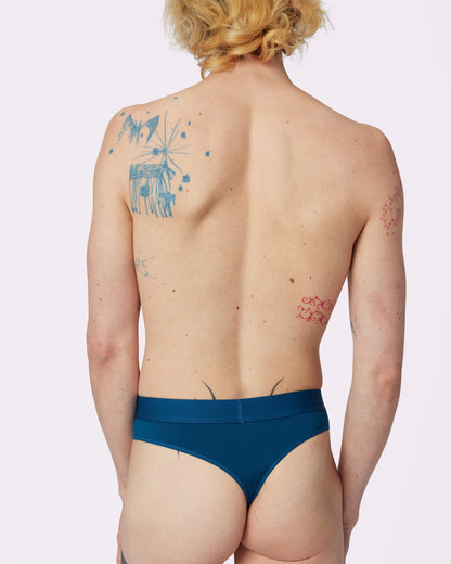 FreeFlex High Rise Thong | New:Cotton | Archive (Poseidon)