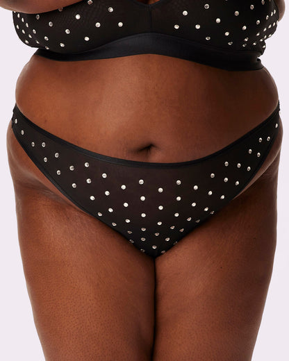 High Cut Thong | Silky Mesh | Archive (Mirrorball)