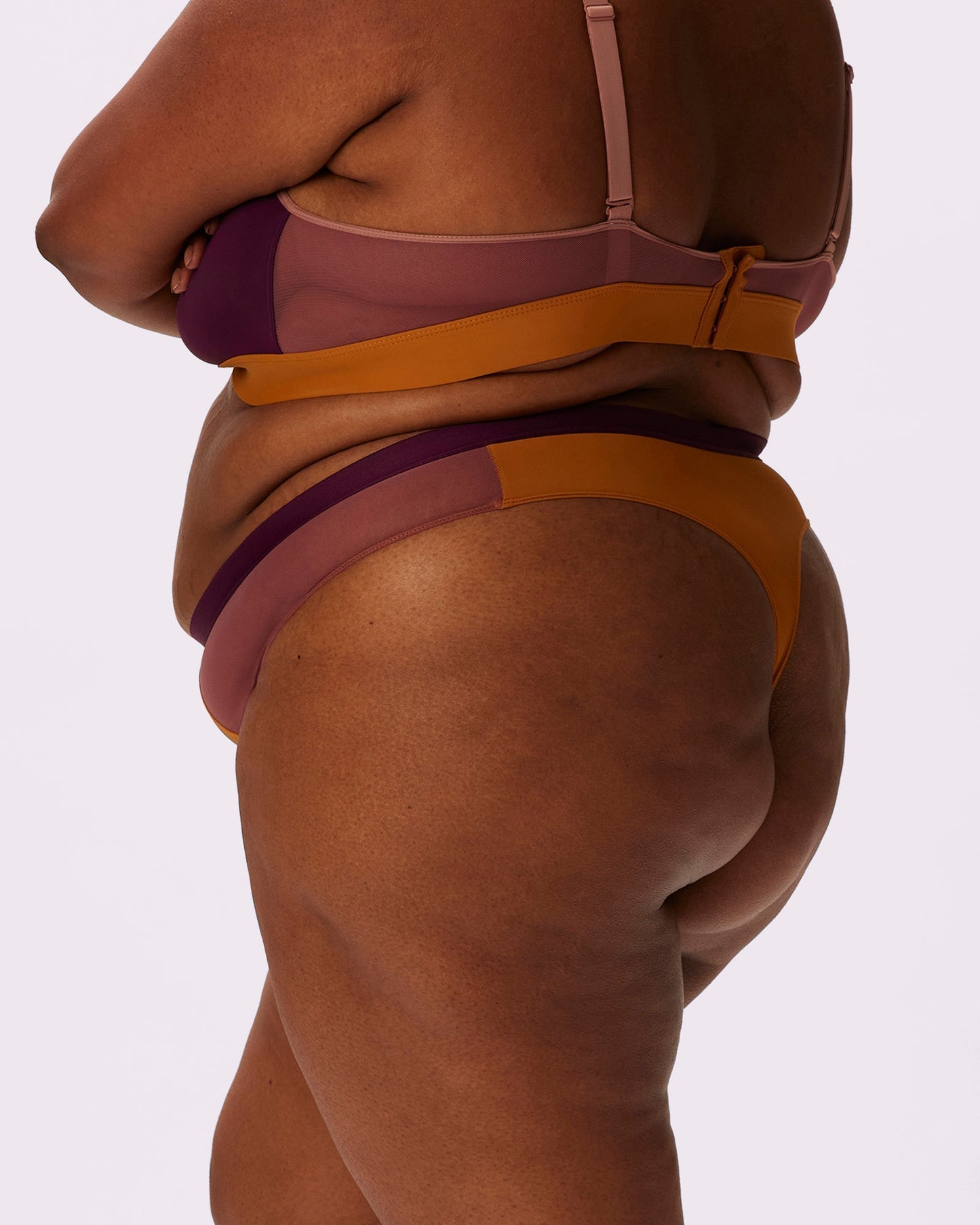 Re:Play High Waisted Thong | Ultra-Soft Re:Play (Sugarplum)