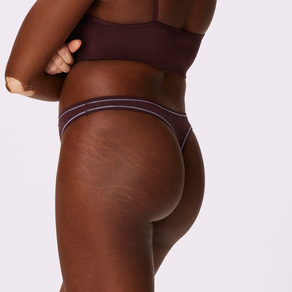 Ultra-Flattering High Rise Thong | New:Cotton | Archive (Eightball)